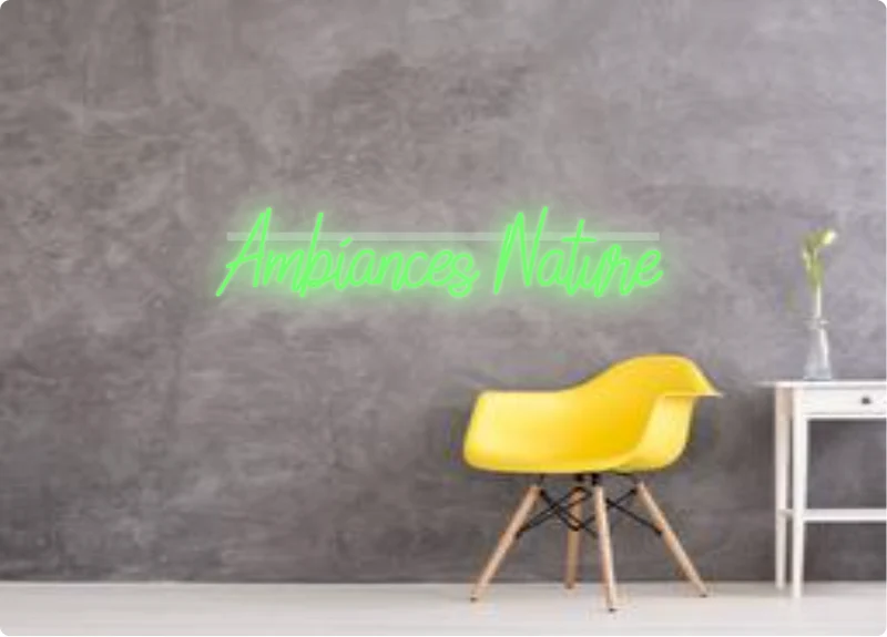 Custom text: Ambiances Nature