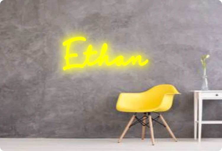 Custom text: Ethan