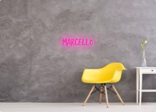 Custom text: MARCELLO