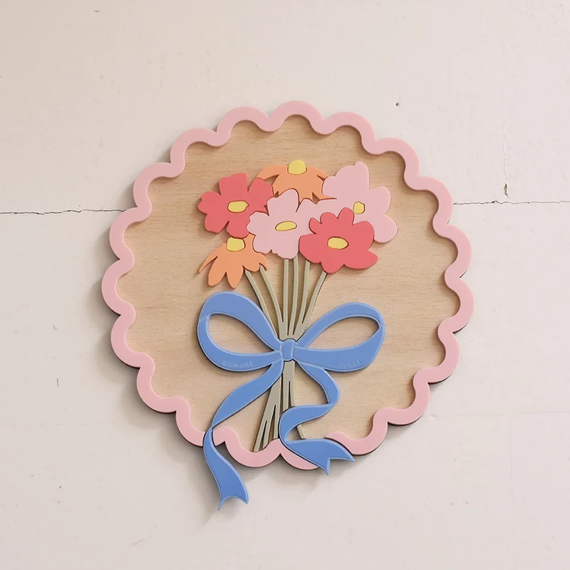 Décor mural bouquet de fleurs