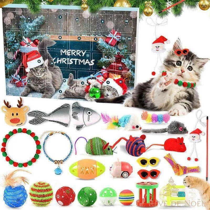 Calendrier de l'Avent pour chat