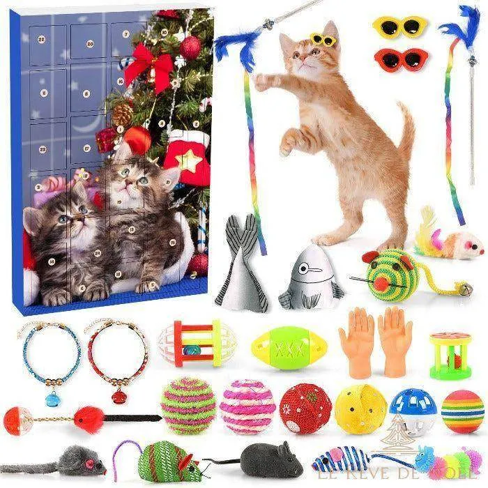 Calendrier de l'avent chaton