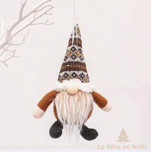 Petit Lutin de Noël marron
