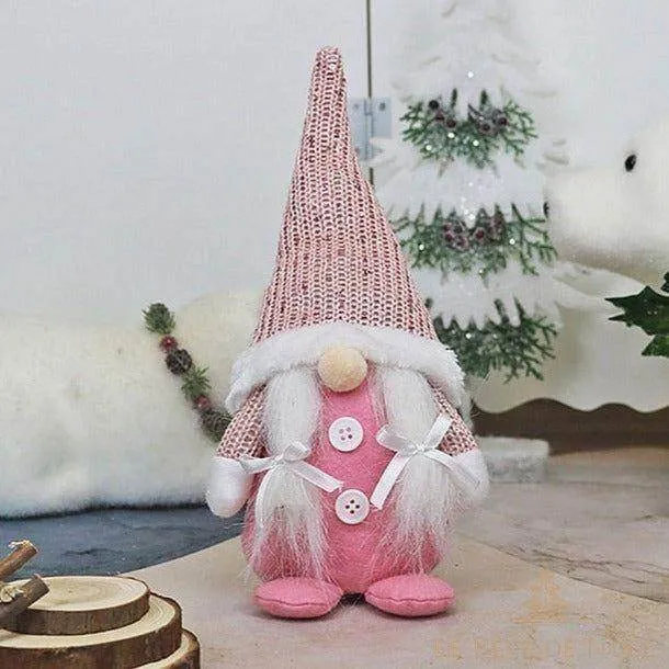 Petit Lutin de Noël rose
