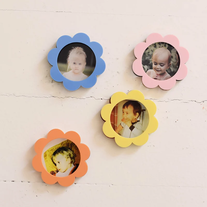 Mini cadre photo forme fleurs