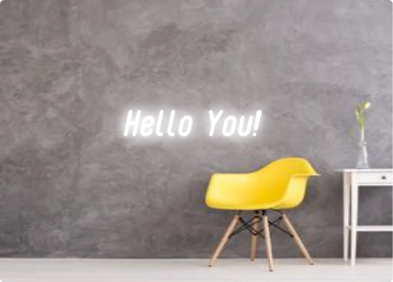 Custom order: Hello You!