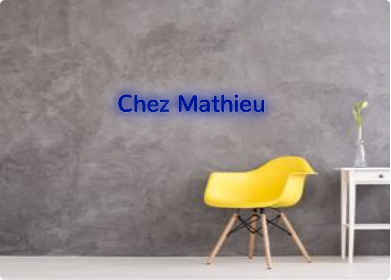 Custom order: Chez Mathieu