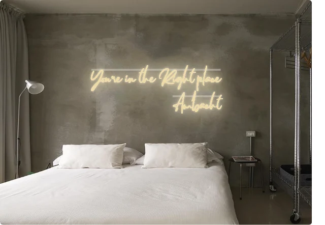Custom order: You're in the Right place Ambacht