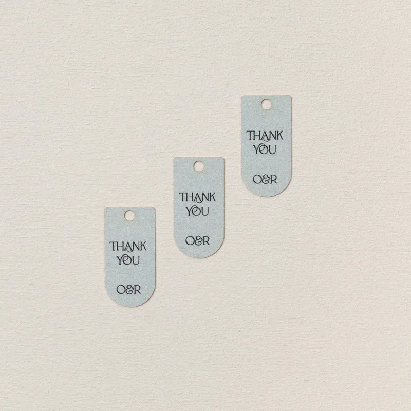 10 étiquettes cadeau "Pastel" papier