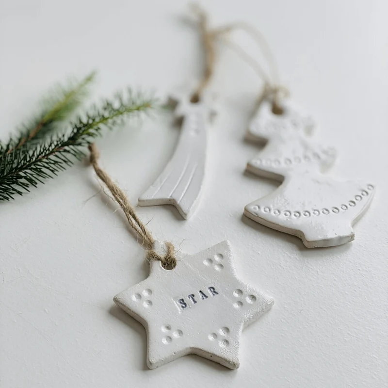 Trio de décoration sapin de noël