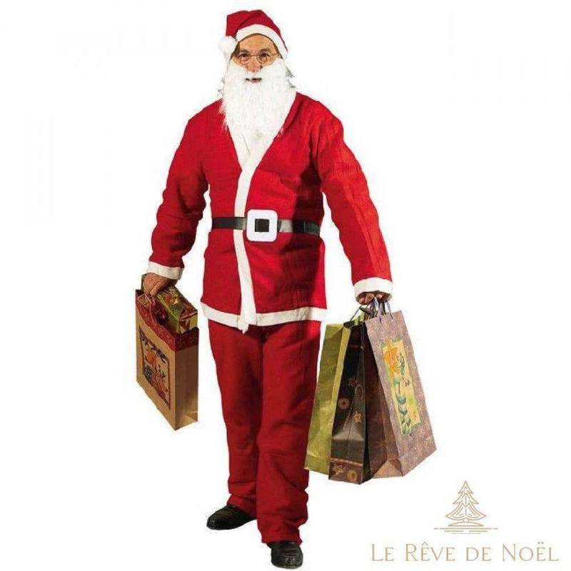 Déguisement Père Noël homme Taille unique