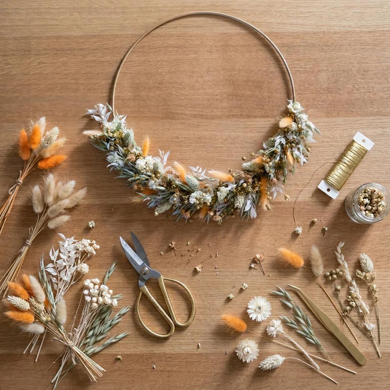 Kit diy couronne murale Komodo