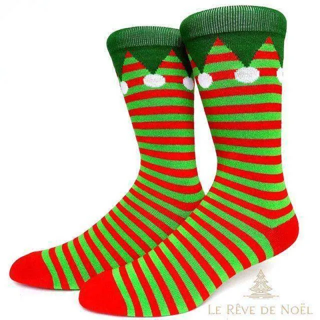 Chaussettes de Noël - Lutin