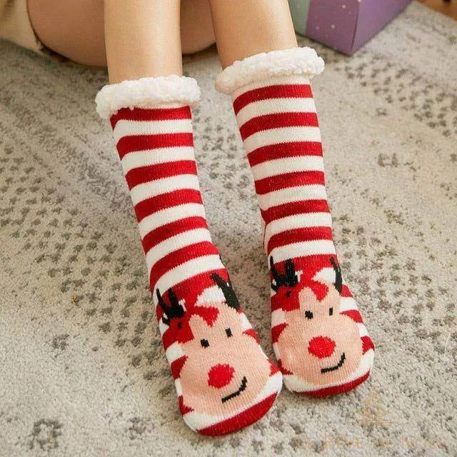 Chaussettes chaudes de Noël