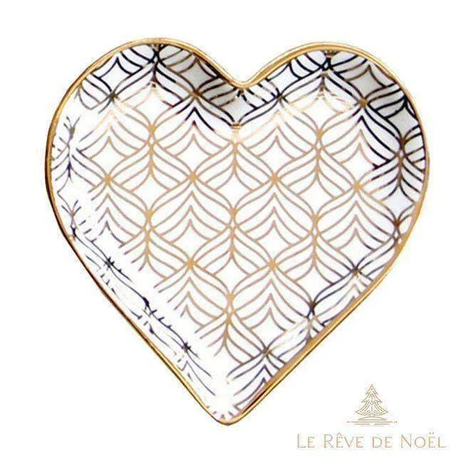 Assiette de Noël - Coeur