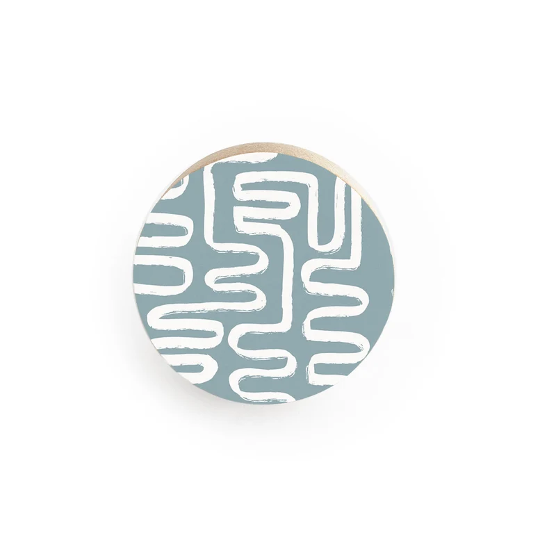 Zen Garden Wooden Knob - More Colors Available