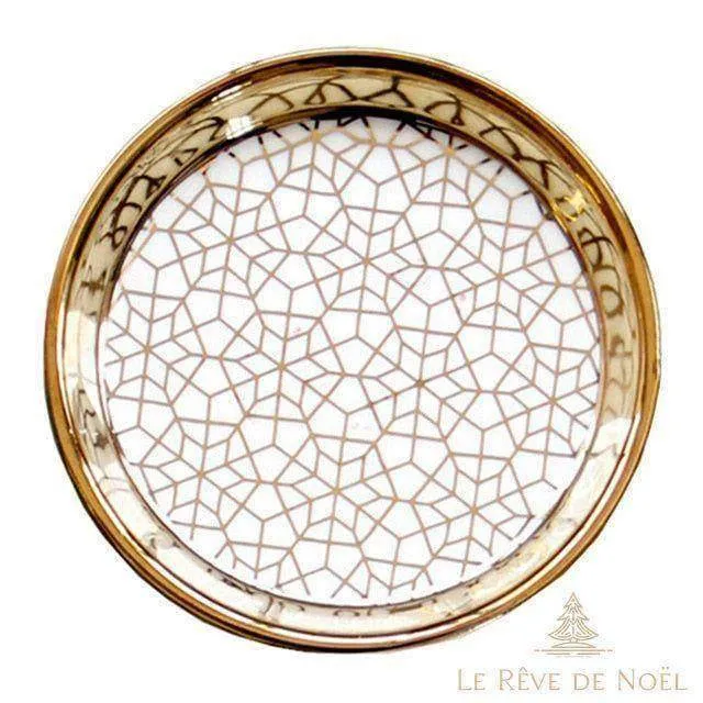 Assiette de Noël - Etoiles