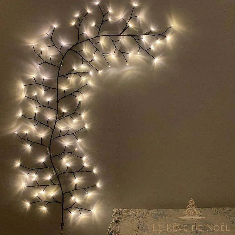 Branche lumineuse - guirlande murale modulable