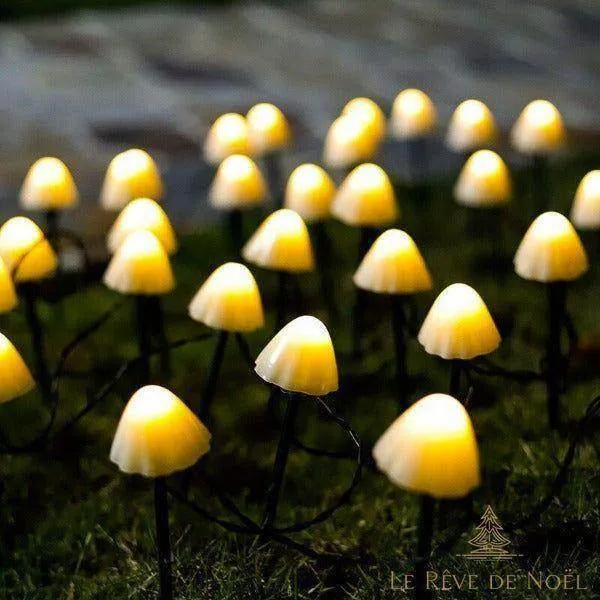 Guirlande lumineuses champignons