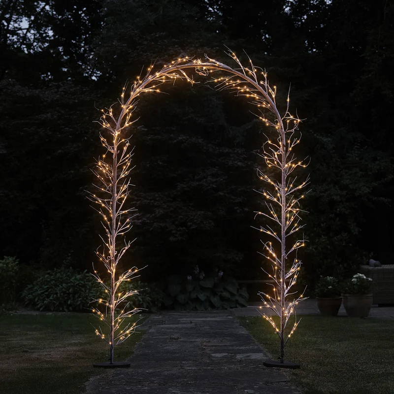 Arche de Branches Neigeuses à LED 2,3 m