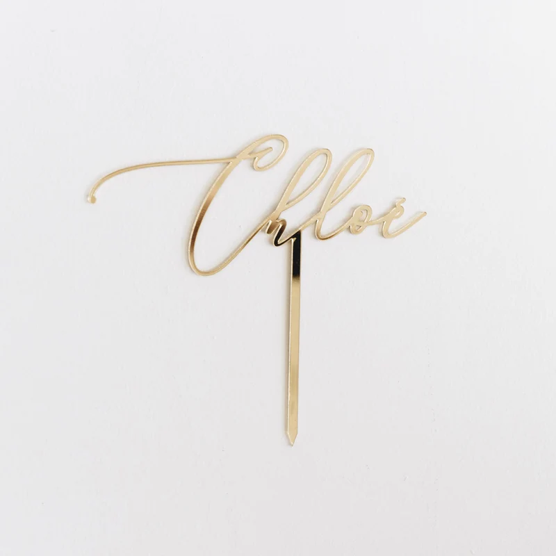 Cake topper "Prénom 3"