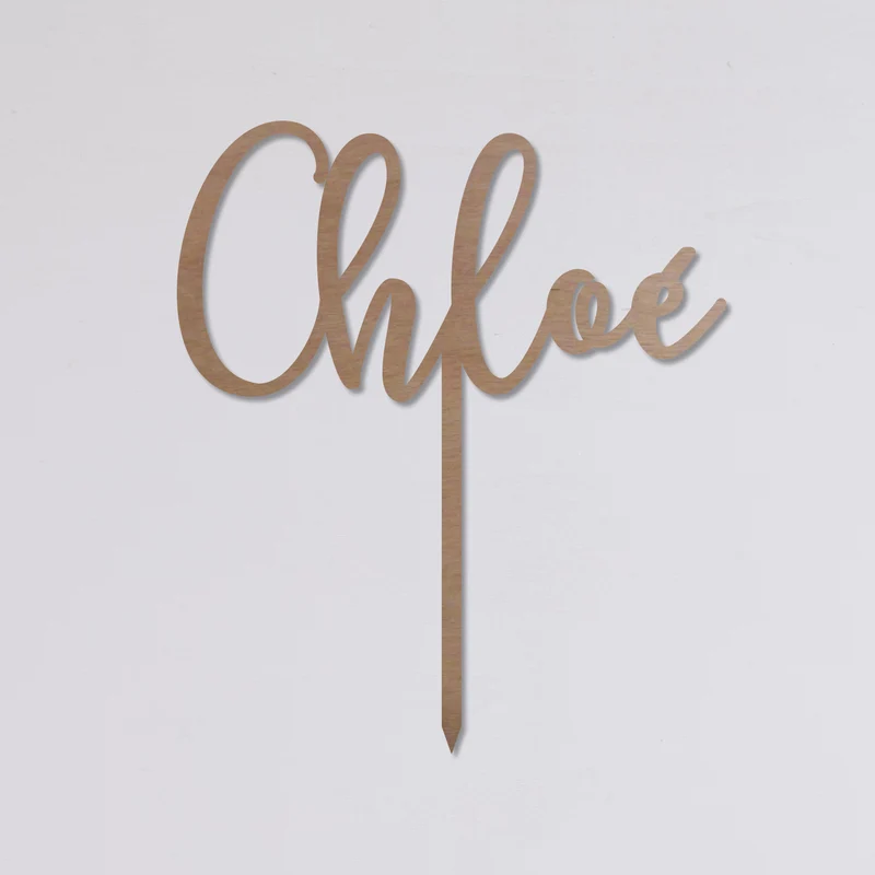 Cake topper "Prénom"