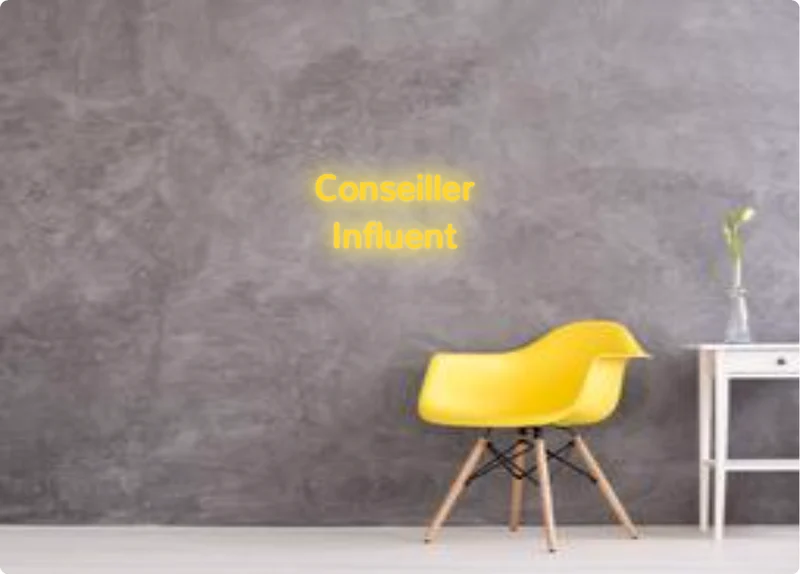 Custom order: Conseiller Influent