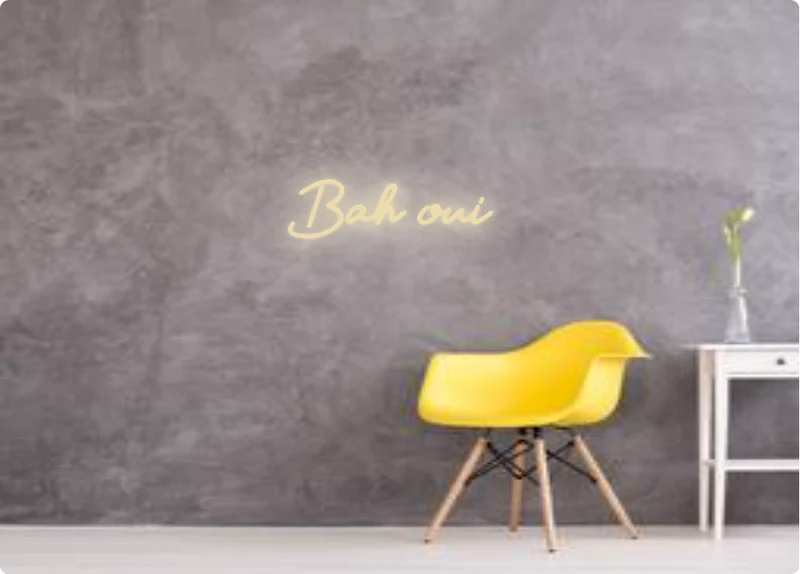 Custom order: Bah oui
