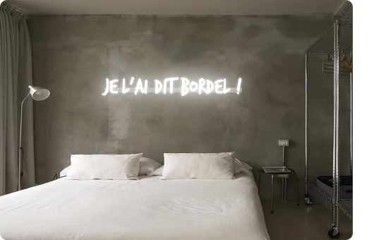Custom order: Je l'ai dit bordel !