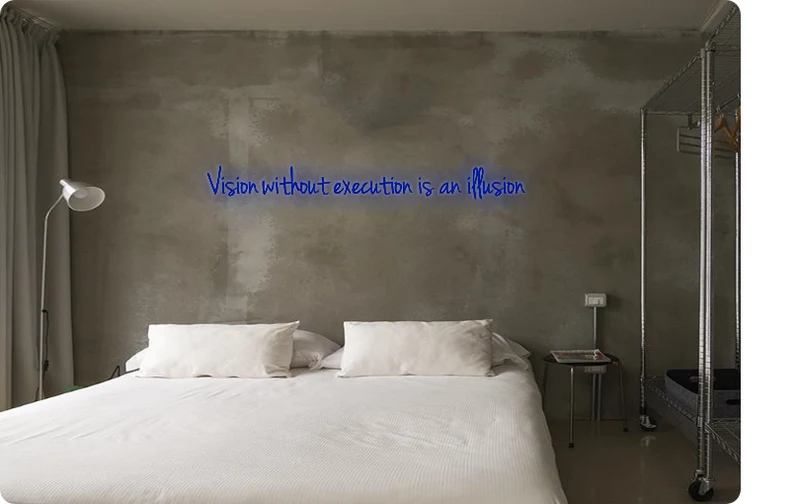 Custom order: Vision without execution is an illusion