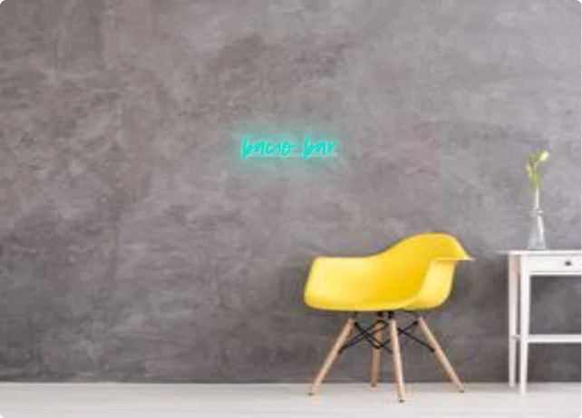 Custom order: bacio bar