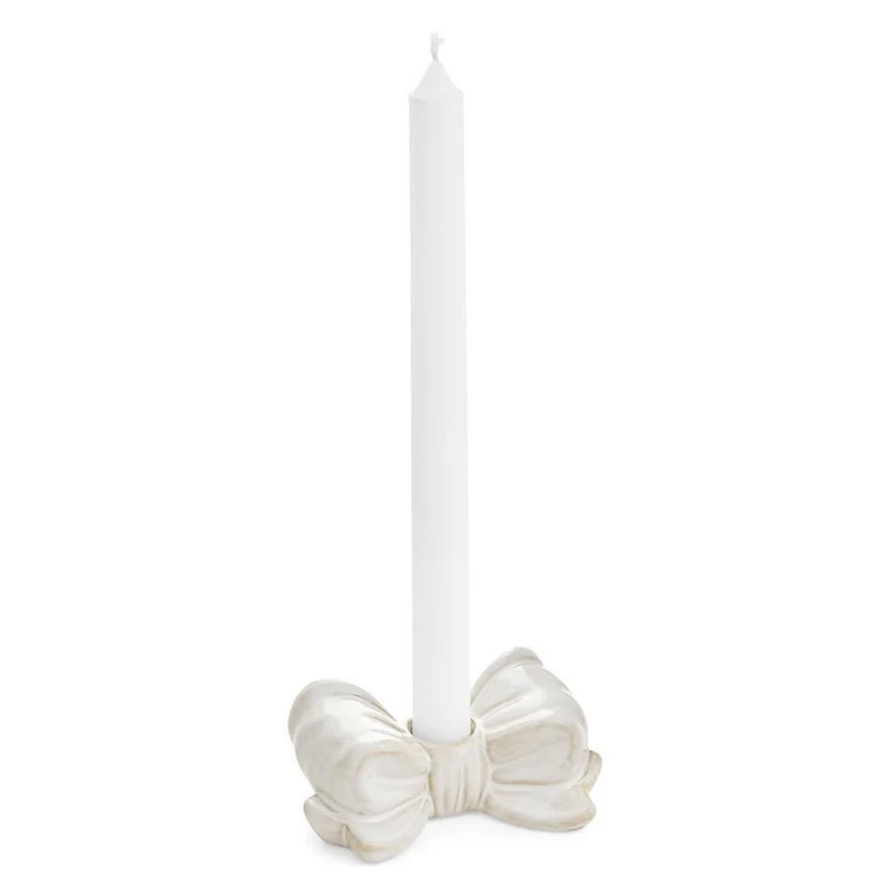 Porte-bougie en forme de boucle