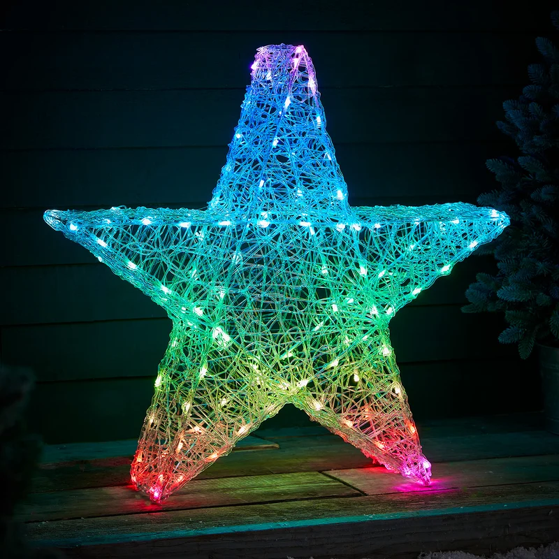 Grande Étoile Lumineuse Twinkly en Acrylique de 82 cm
