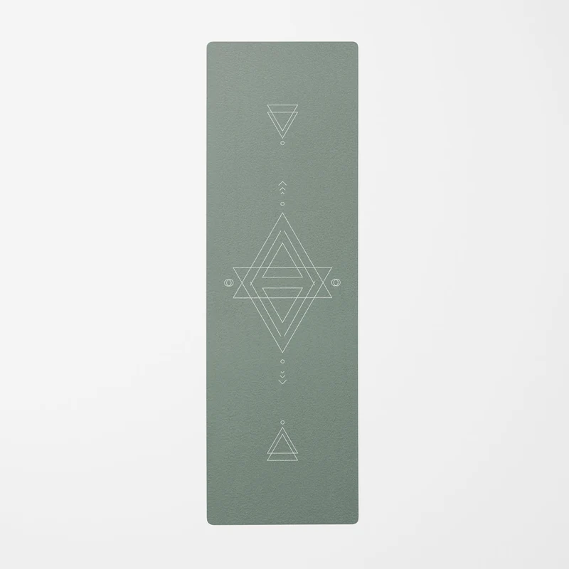 Tapis de yoga Prana Flow vert - Plus de tailles disponibles