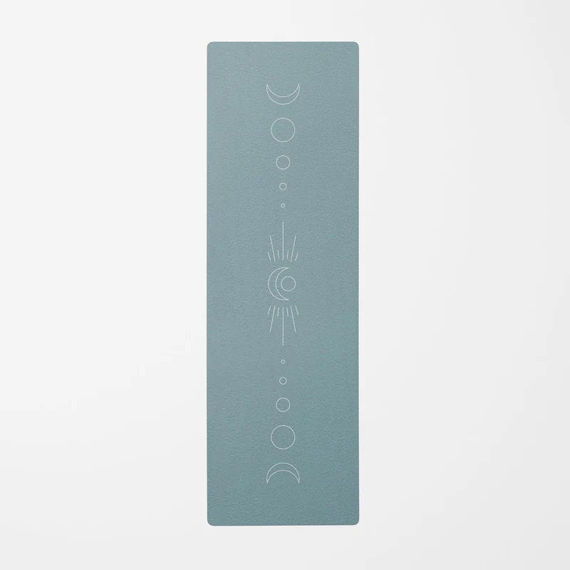 Ocean Stillness Blue Yoga Mat - More Sizes Available