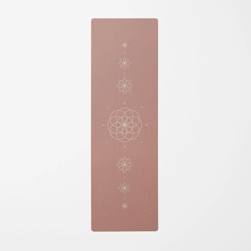 Pink Lotus Embrace Yoga Mat - More Sizes Available