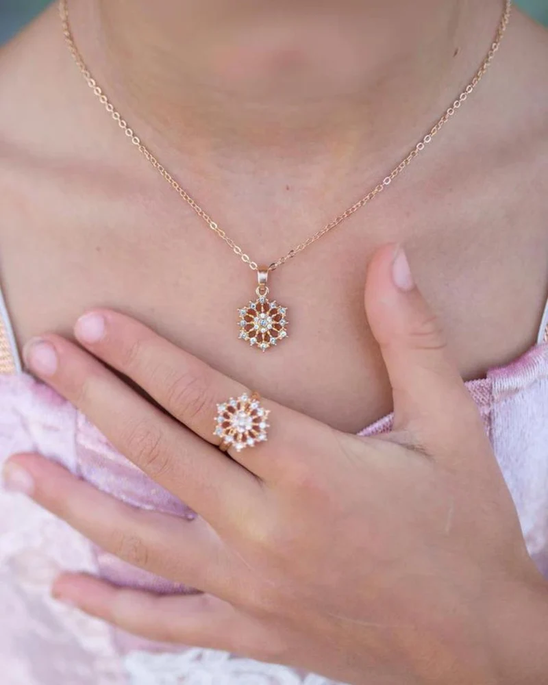 Bijoux de Noël flocons