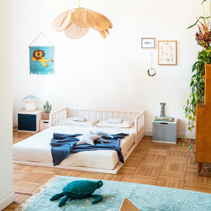Cama Montessori Ettone Nido Ettomio - Múltiples tamaños disponibles
