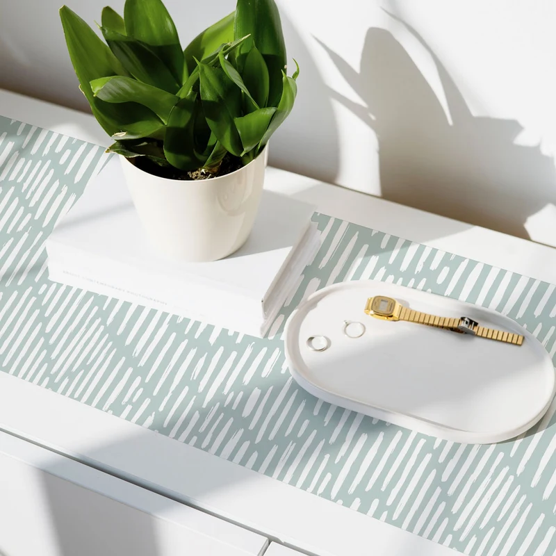 Wabi Sabi Vinyl Runner - Multiple Colors Available