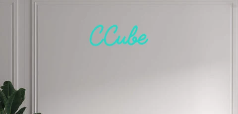 Custom text: CCube