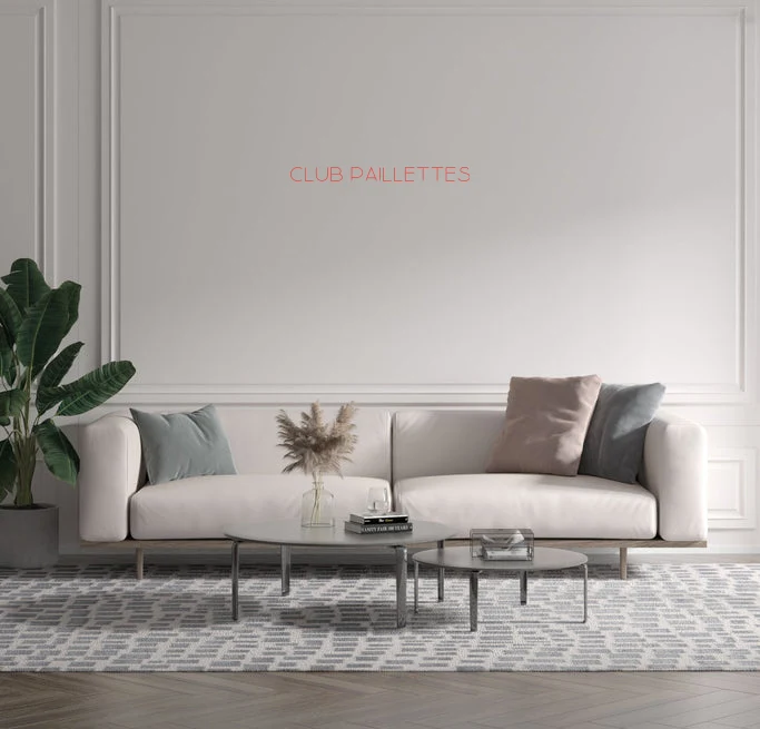 Custom text: Club paillettes