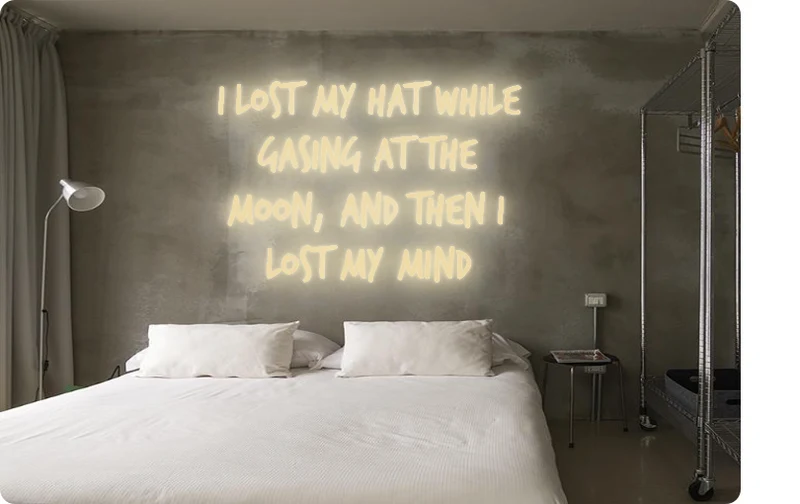 Custom order: I LOST MY HAT WHILE GASING AT THE MOON, AND THEN I LOST MY MIND