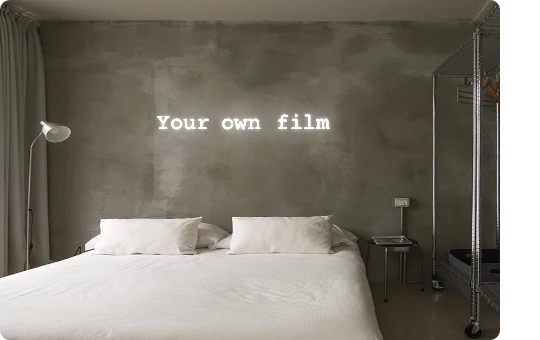 Custom order: Your own film