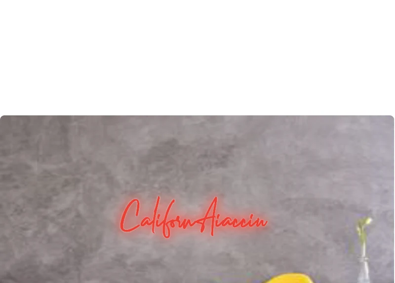 Custom order: CalifornAiacciu