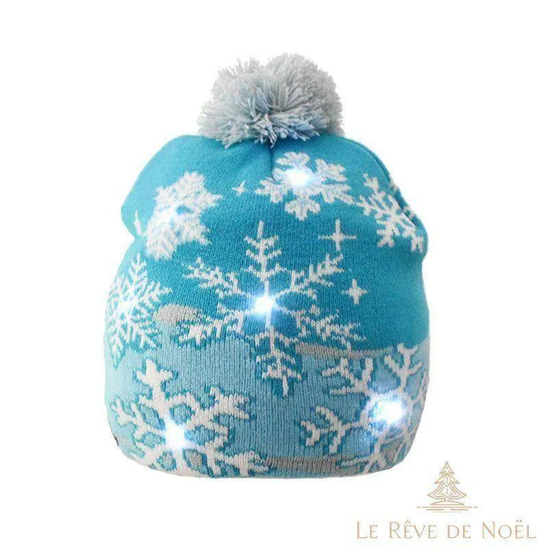 Bonnet de Noël clignotant