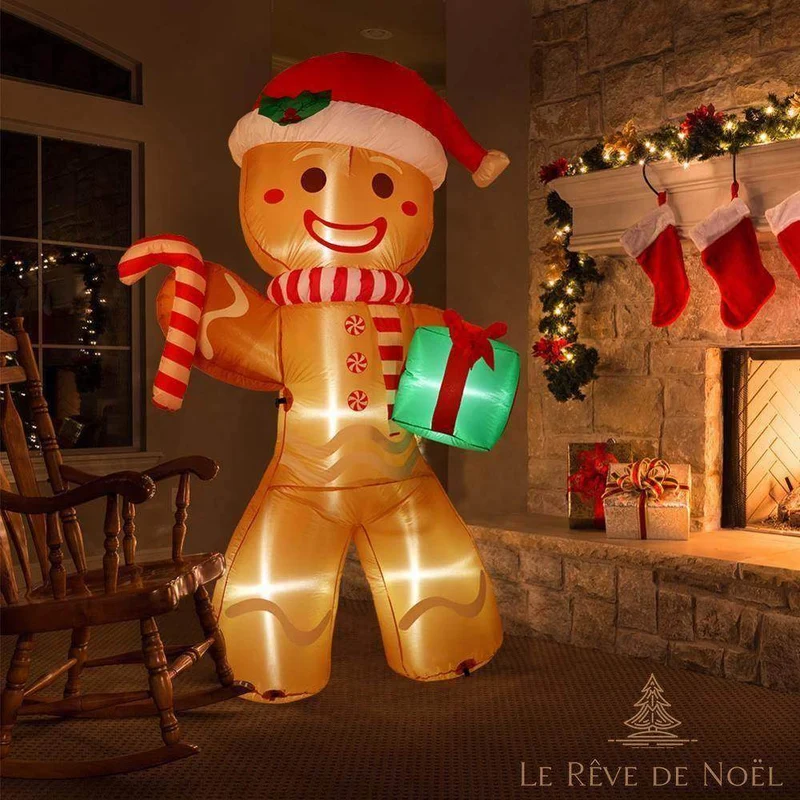 Structure de Noël gonflable - P'tit biscuit
