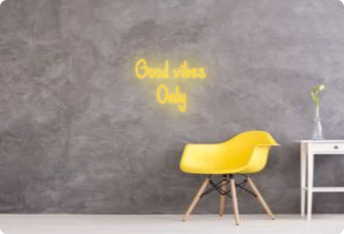 Custom order: Good vibes Only