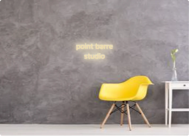 Custom order: point barre studio