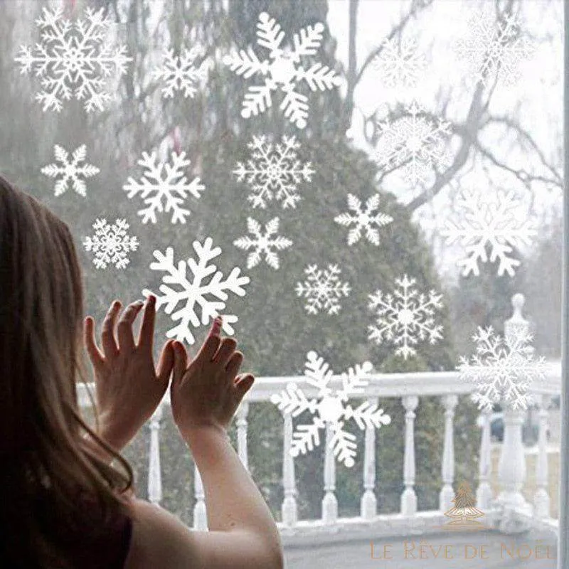 Stickers de Noël - Flocons de neige