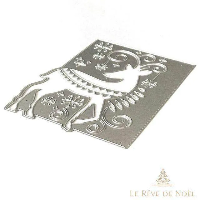 Pochoir de Noël - Renne
